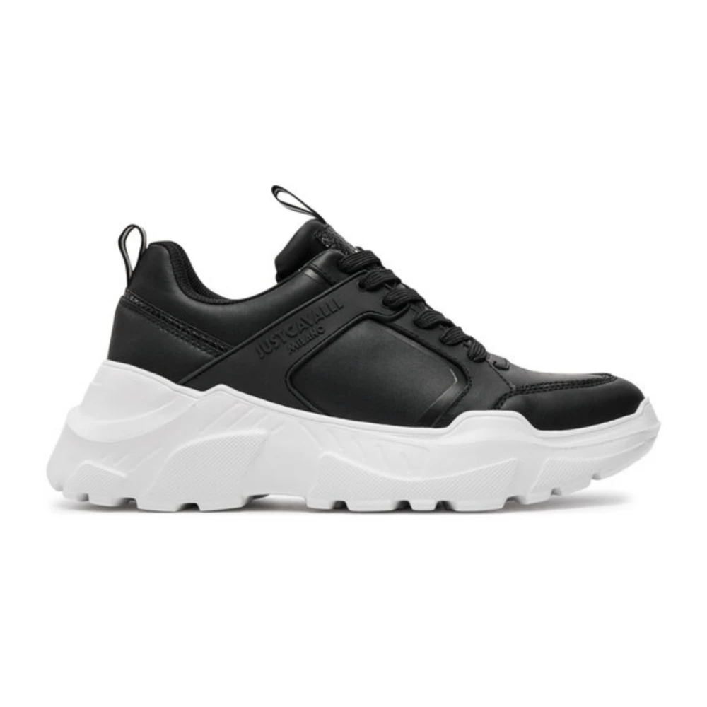 Just Cavalli Stijlvolle Sneakers Heren Schoenen Zwart