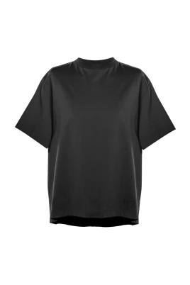 Svart Jersey T-shirt NELLIE Modell