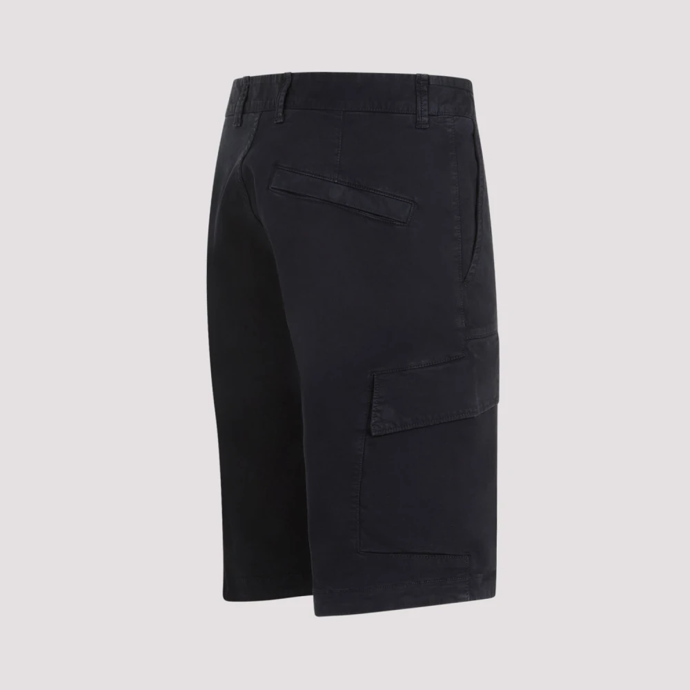 Stone Island Cargo Bermuda Shorts Black Heren