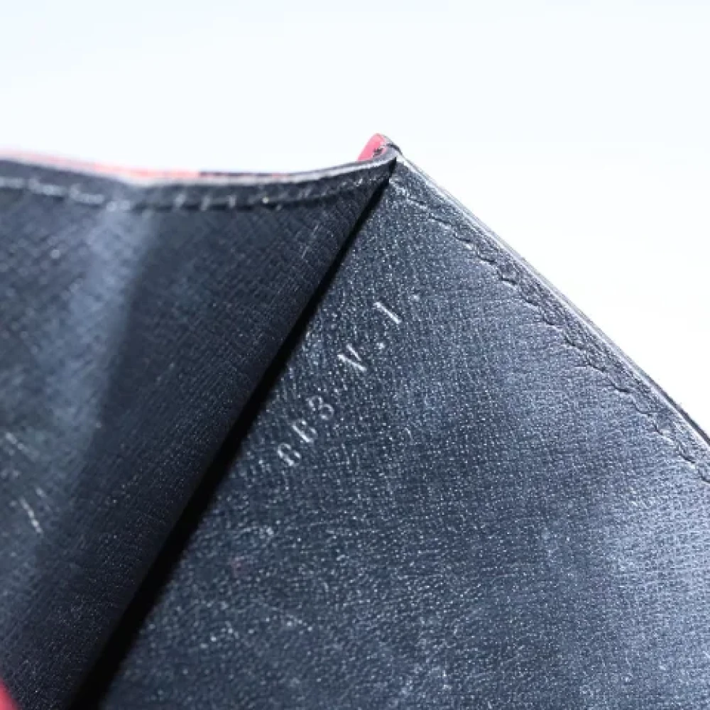 Louis Vuitton Vintage Pre-owned Leather clutches Red Dames
