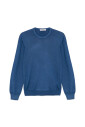 pull-col-rond-bleu-saphir