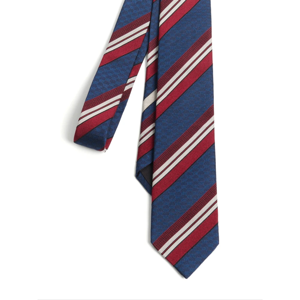 Valentino Garavani Elegante Zijden Stropdas voor Mannen Multicolor Heren