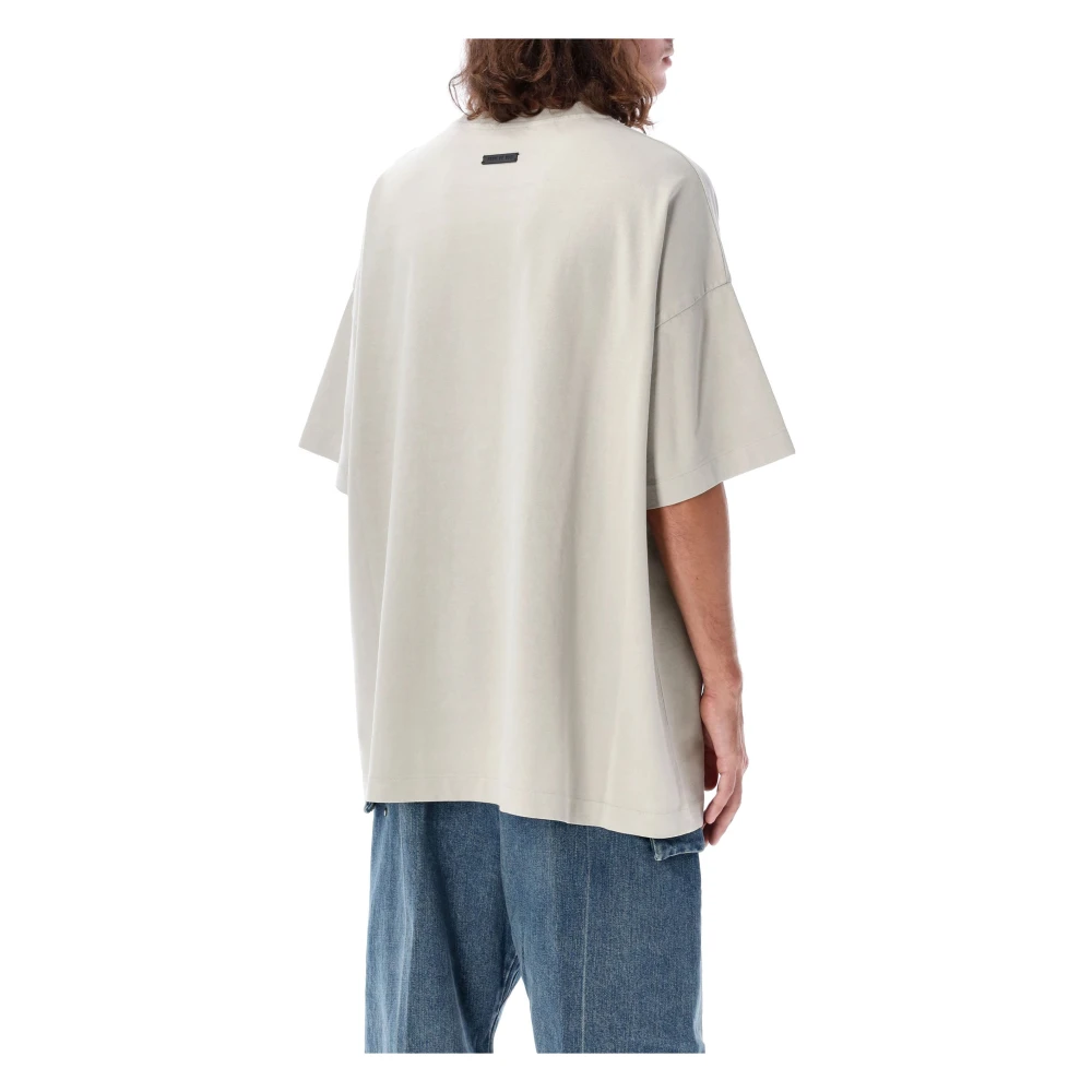 Fear Of God Paris Sky Oversized T-shirt Gray Heren