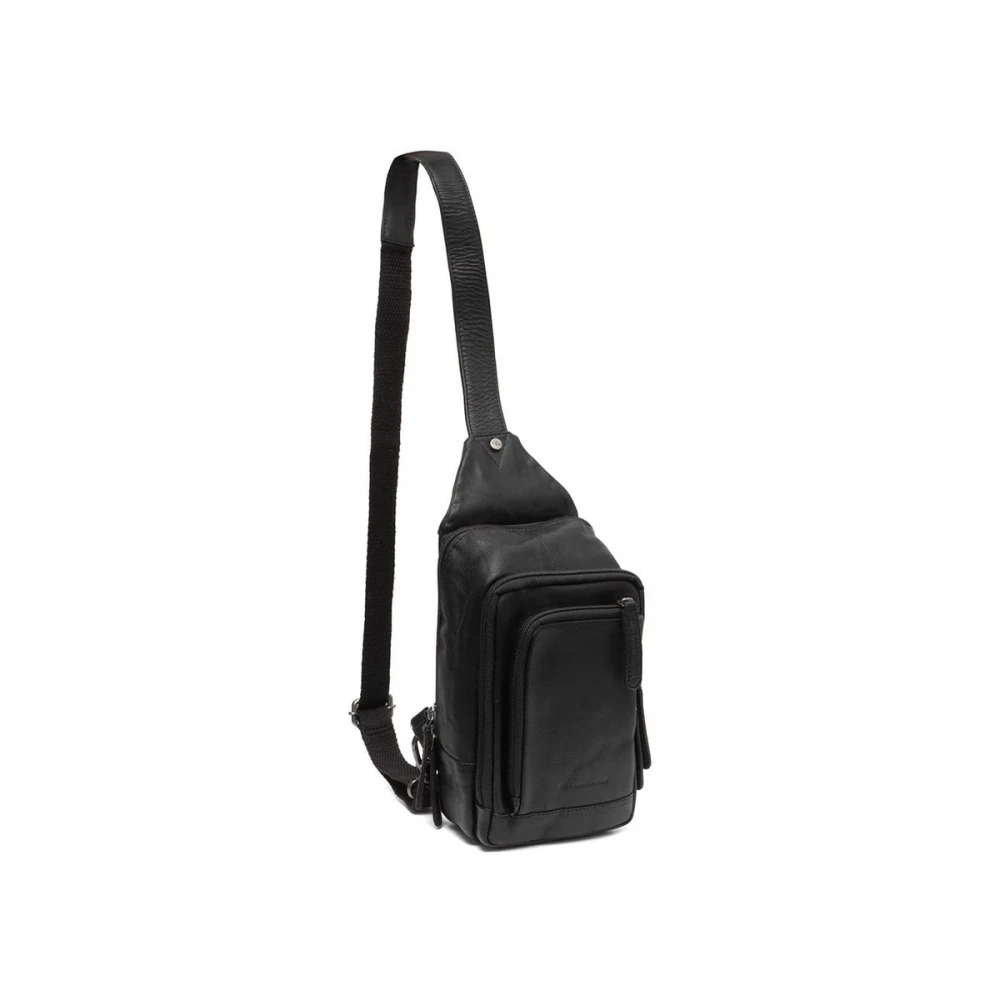 The Chesterfield Brand Riga Crossbodybag Schoudertassen Black Heren