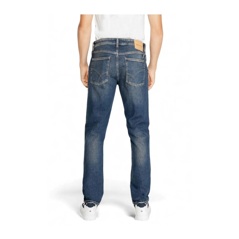 GAS Blauwe Katoen Elastaan Blend Heren Jeans Blue Heren