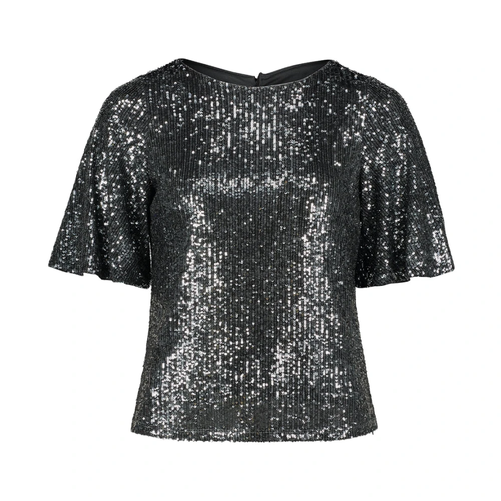Vera Mont Korte mouw shirt in verschillende kleuren Green Dames