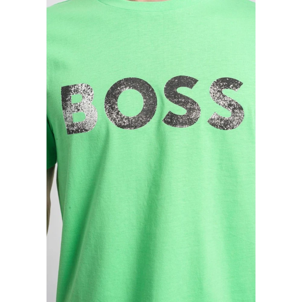 Hugo Boss Heren Ocean T-shirt Green Heren