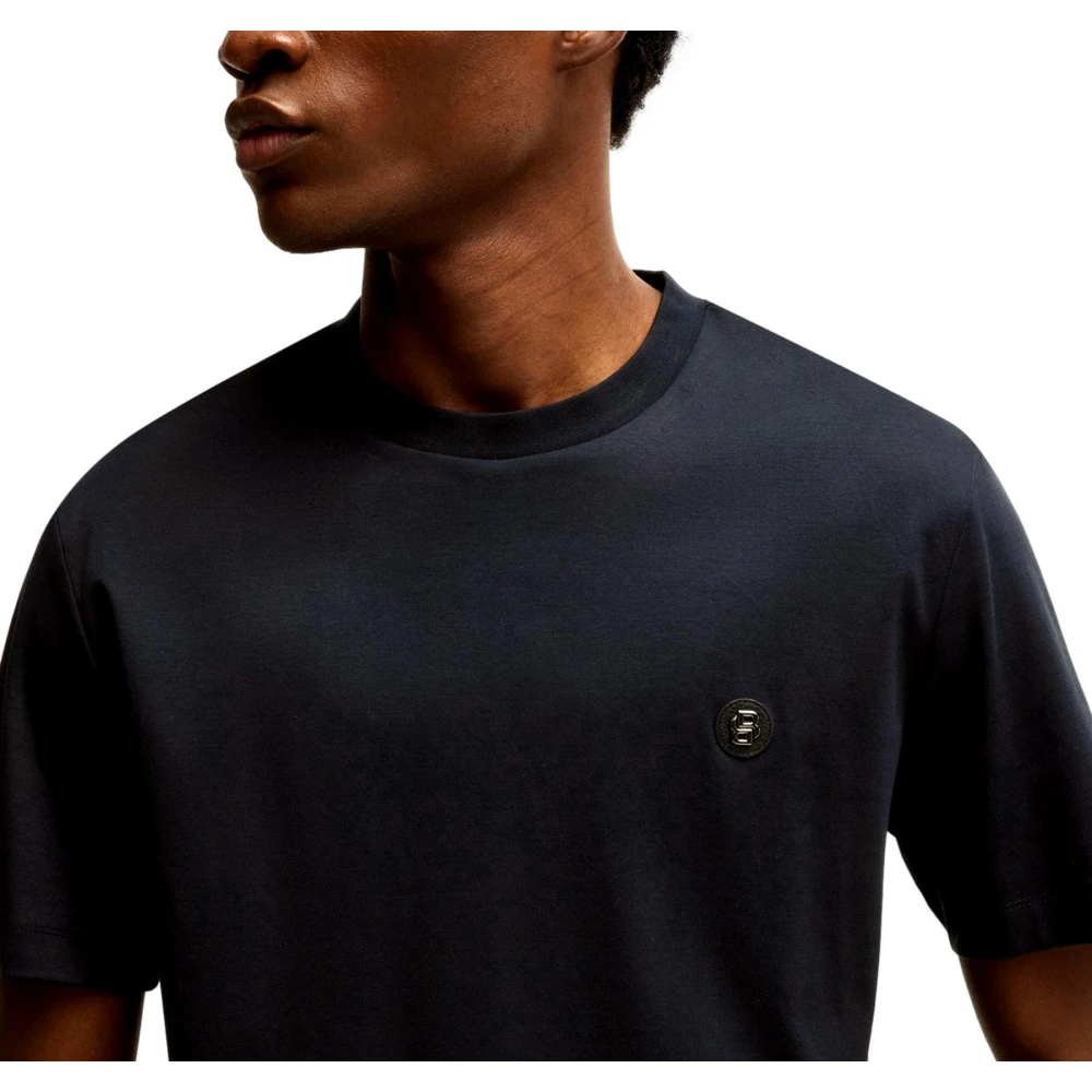 Hugo Boss Heren C-Taut 01 Zwarte T-shirt Black Heren