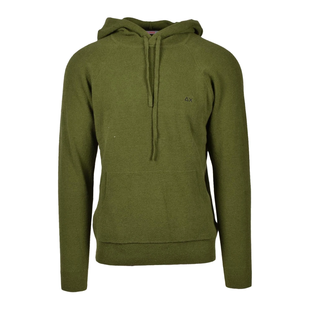 Sun68 Katoenmix Sweatshirt Green Heren