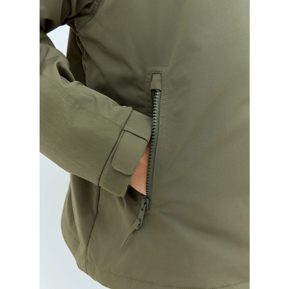 Stüssy Geborduurde Militaire Parka Jas Green Heren