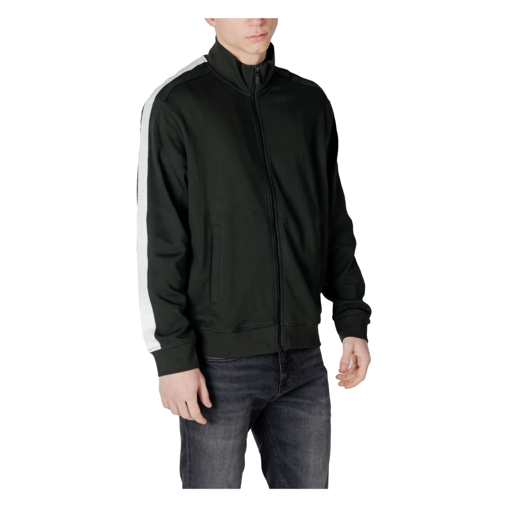 Armani Exchange Katoenen Heren Sweatshirt Gray Heren
