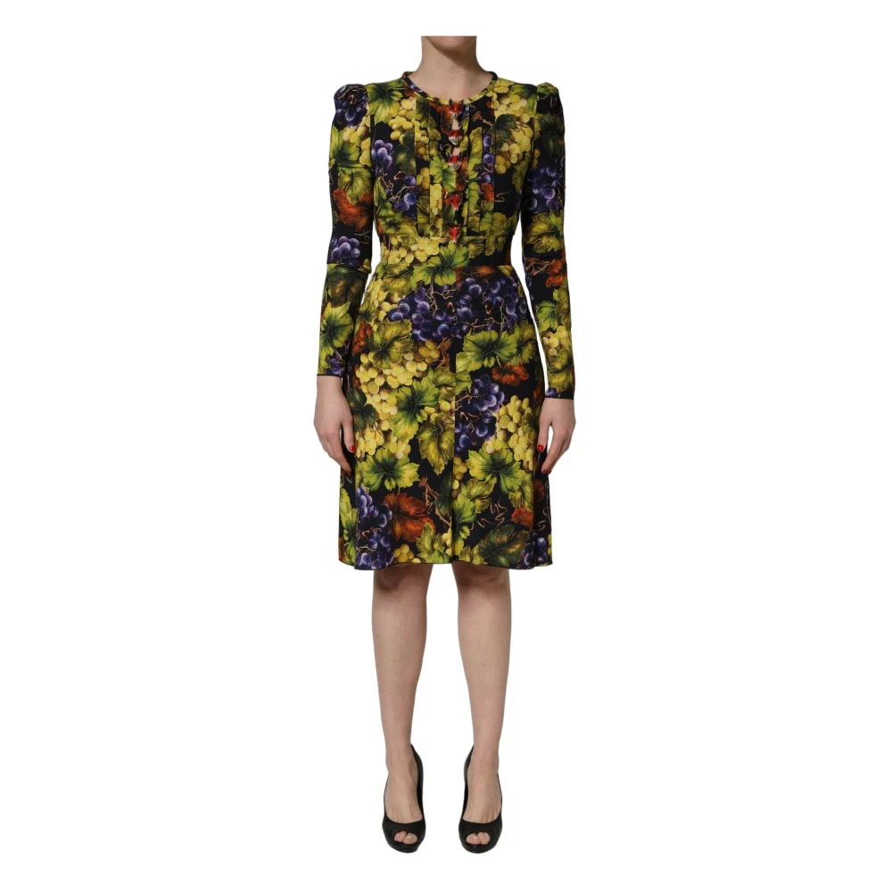 Dolce & Gabbana Women's Multicolor Midi Dress - Midi Dresses - Xs - Dresses