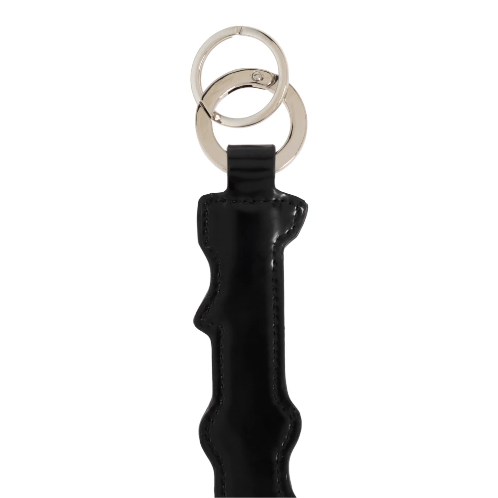 Palm Angels Sleutelhanger met logo Black Heren