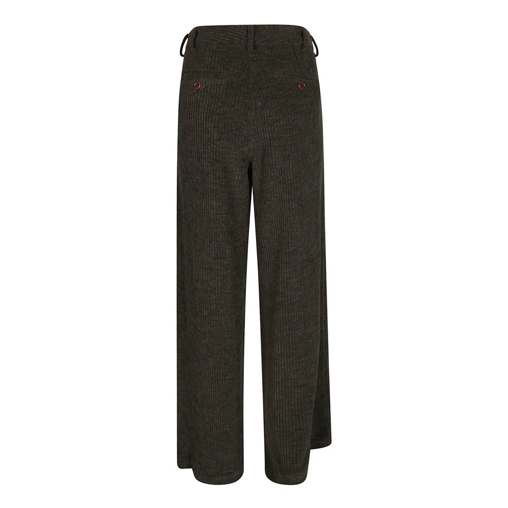 Jejia Velvet Pinces Broek Katherine Model Brown Dames