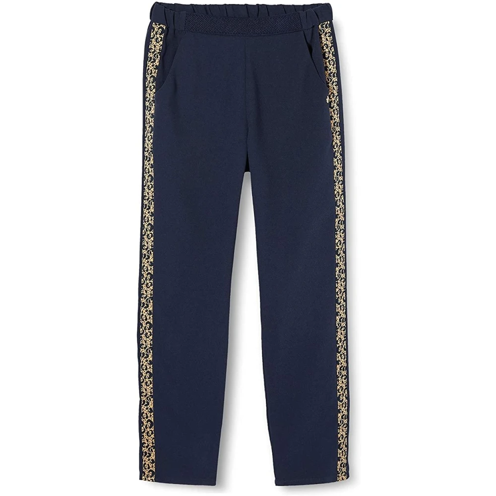 Ikks Girls Blue Trousers, 12 Y, Trousers