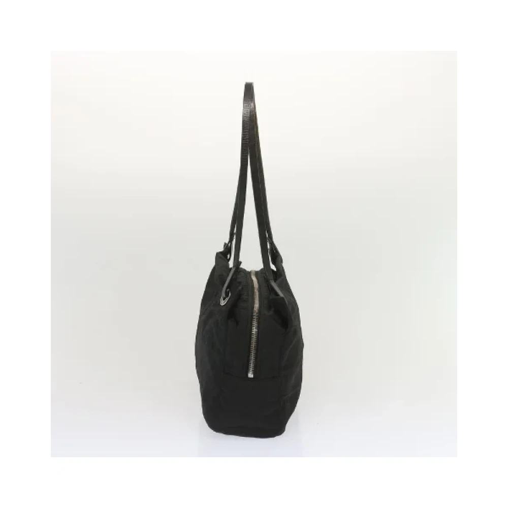 Fendi Vintage Pre-owned Canvas handbags Black Dames