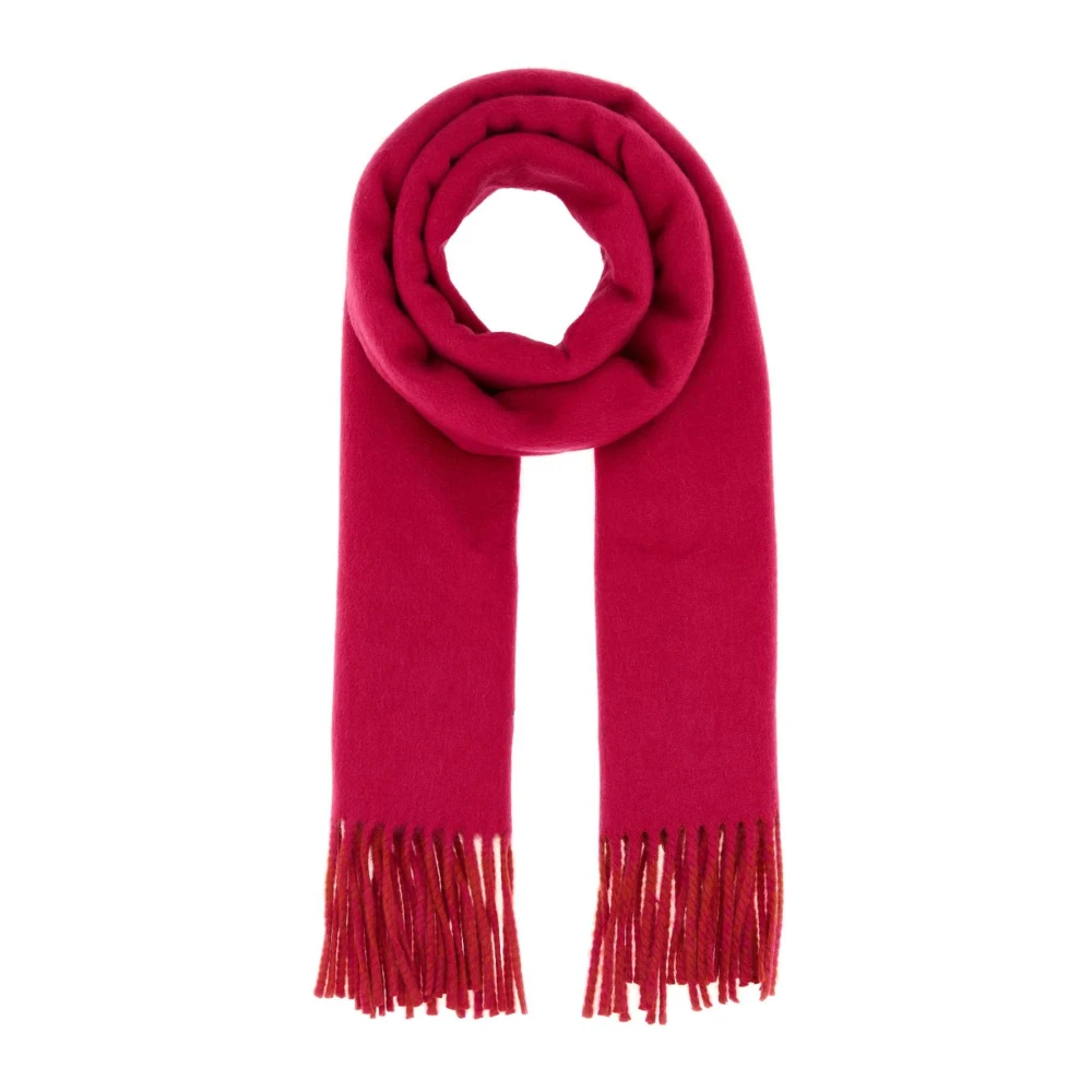 Burberry Unisex Pink Winter Scarves, One Size, Reversible Cashmere Scarf