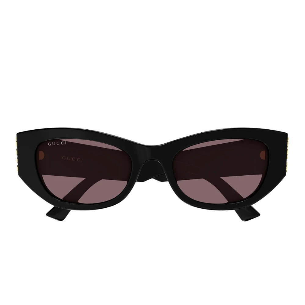 Gucci Unisex Black Sunglasses, 53 Mm, Logo-Detail Geometric Sunglasses
