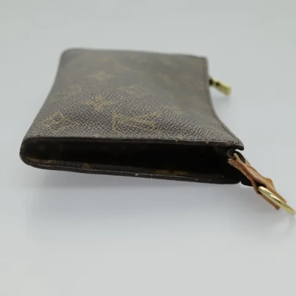 Louis Vuitton Vintage Pre-owned Canvas pouches Brown Dames