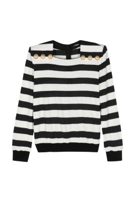 maillot-a-rayures-noir-blanc