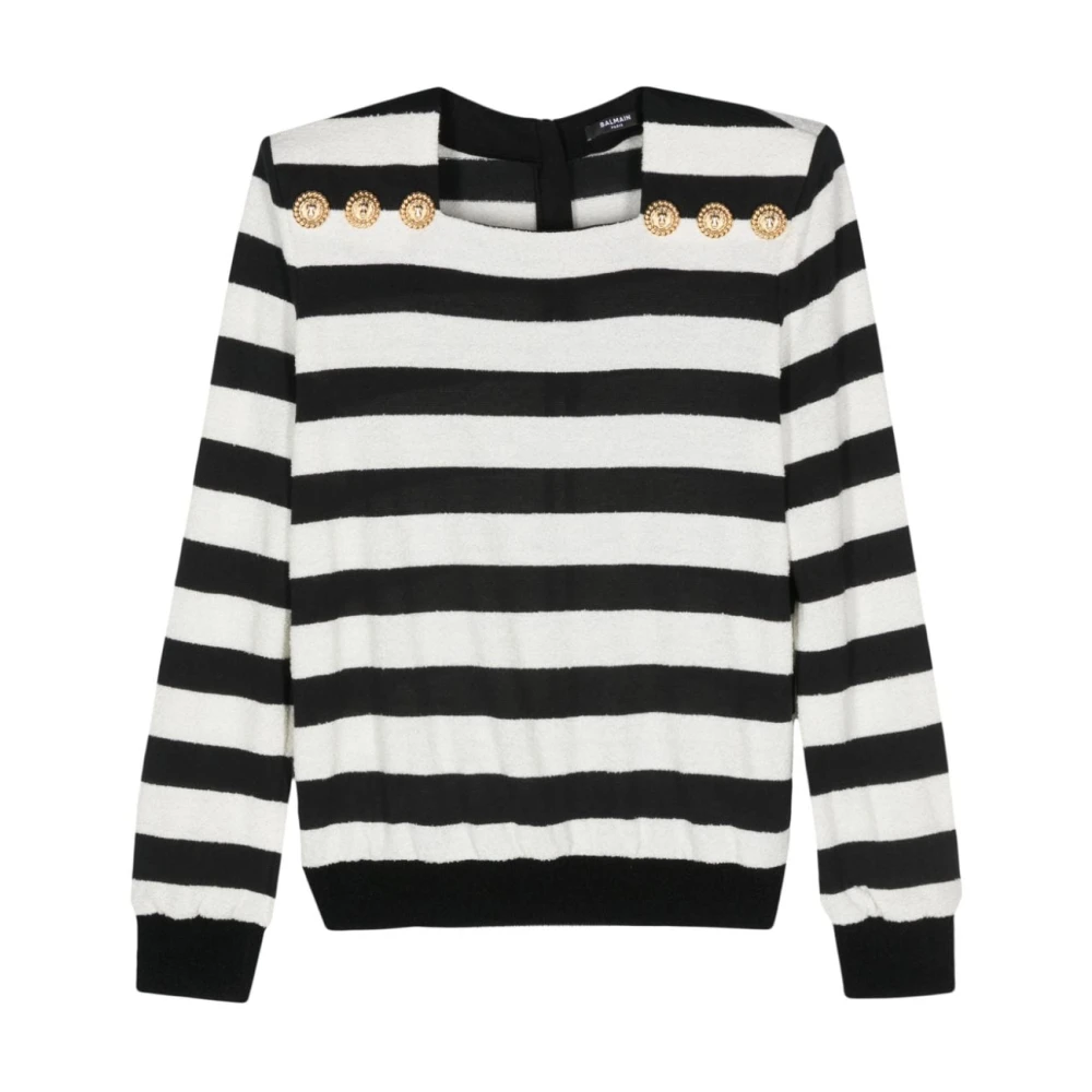 Knitwear > Round-neck Knitwear - - Balmain - Modalova