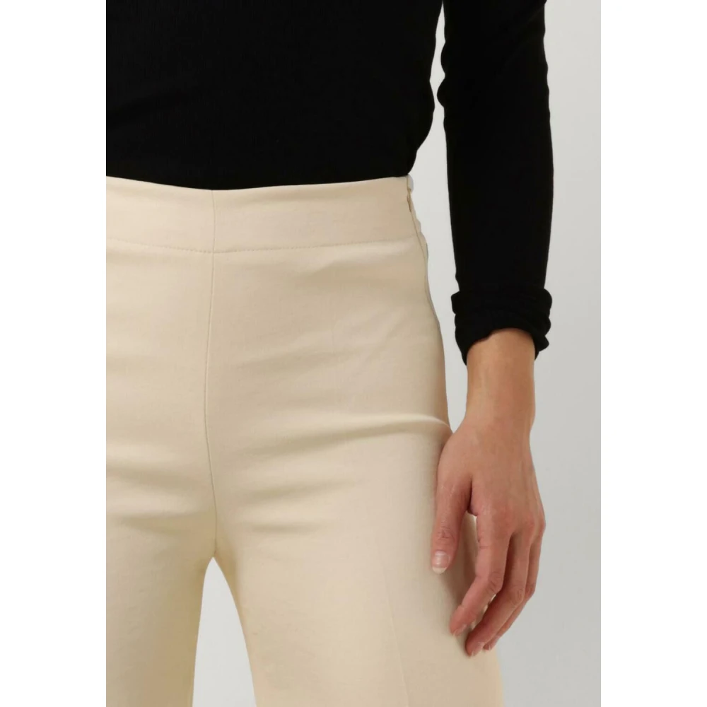 drykorn Wijde Pijp Ecru Broek Beige Dames
