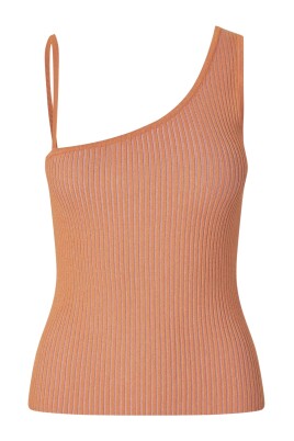 orange-asymmetrisk-ribbstickad-topp