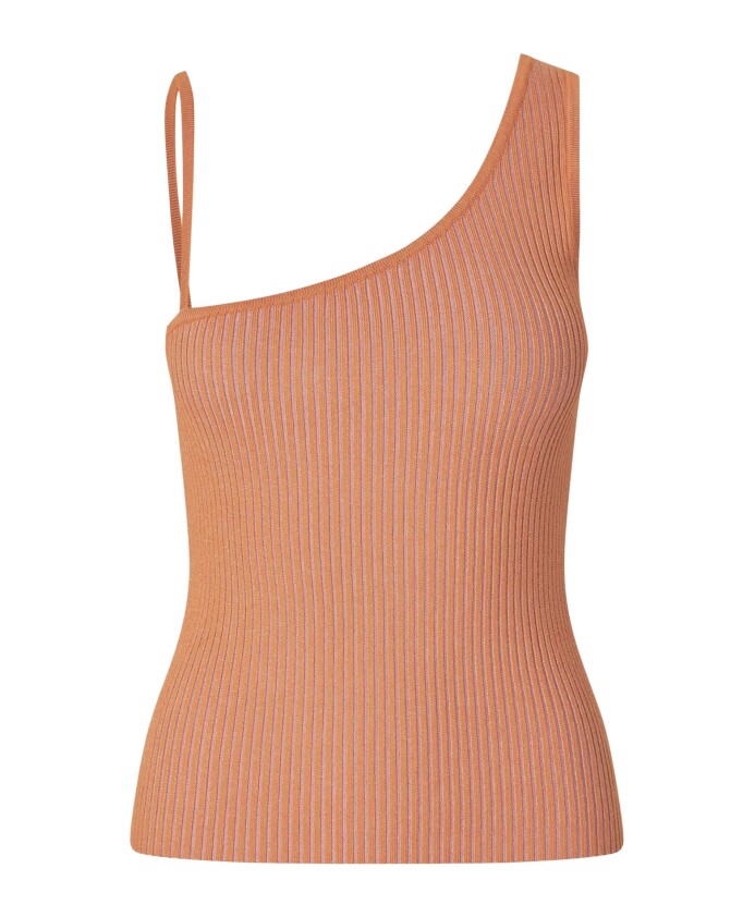 orange-asymmetric-rib-knit-top