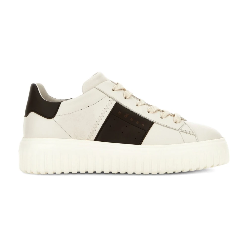 Hogan H-Stripes Sneakers Heren Schoenen Wit