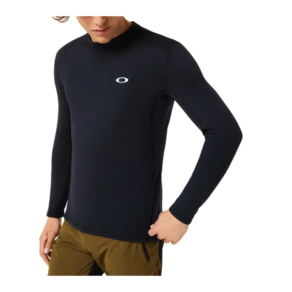 Oakley Seeker Thermal Grid Longsleeve Jersey - Male - Tops - Black - S - Sport