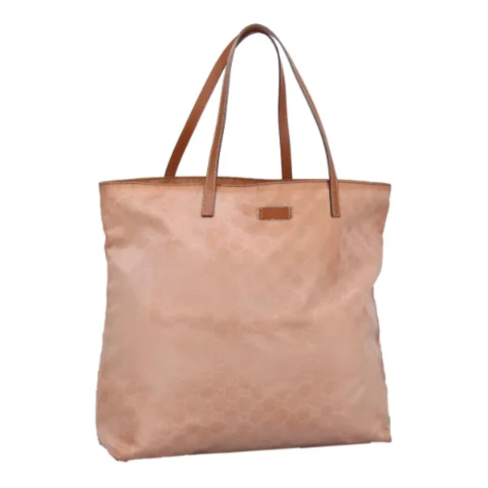 Gucci Vintage Pre-owned Canvas handbags Pink Dames