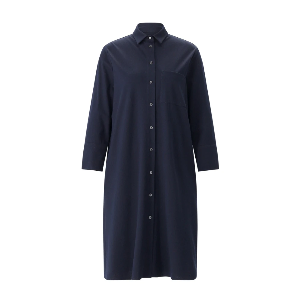 Circolo 1901 Damen Blau Hemdblusenkleider