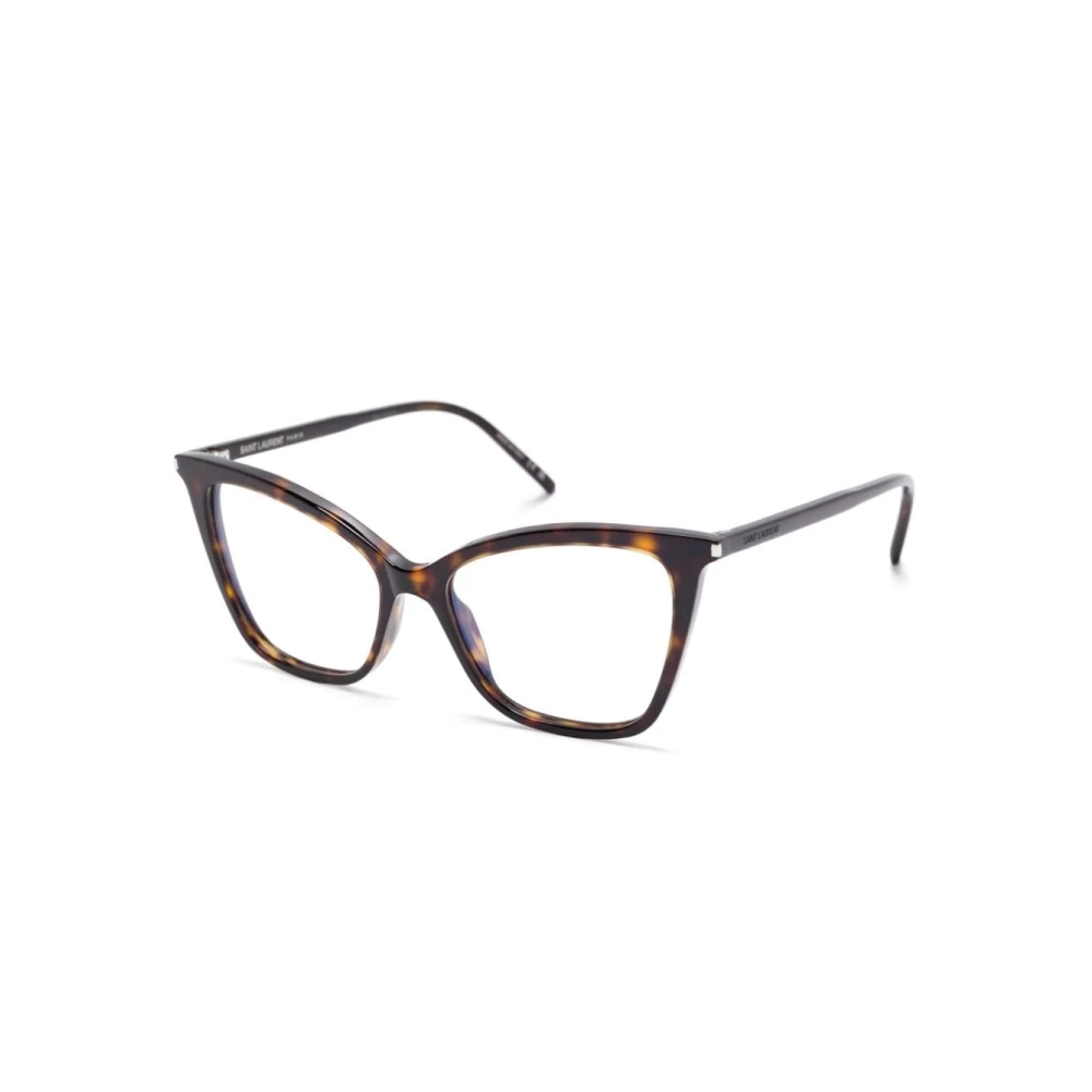 Saint Laurent Women's Brown Glasses, 53 Mm, Optical Frame