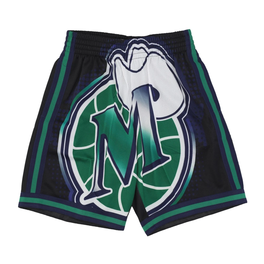 Mitchell & Ness Multicolor Training, Male, M, Nba Big Face Basketball Shorts