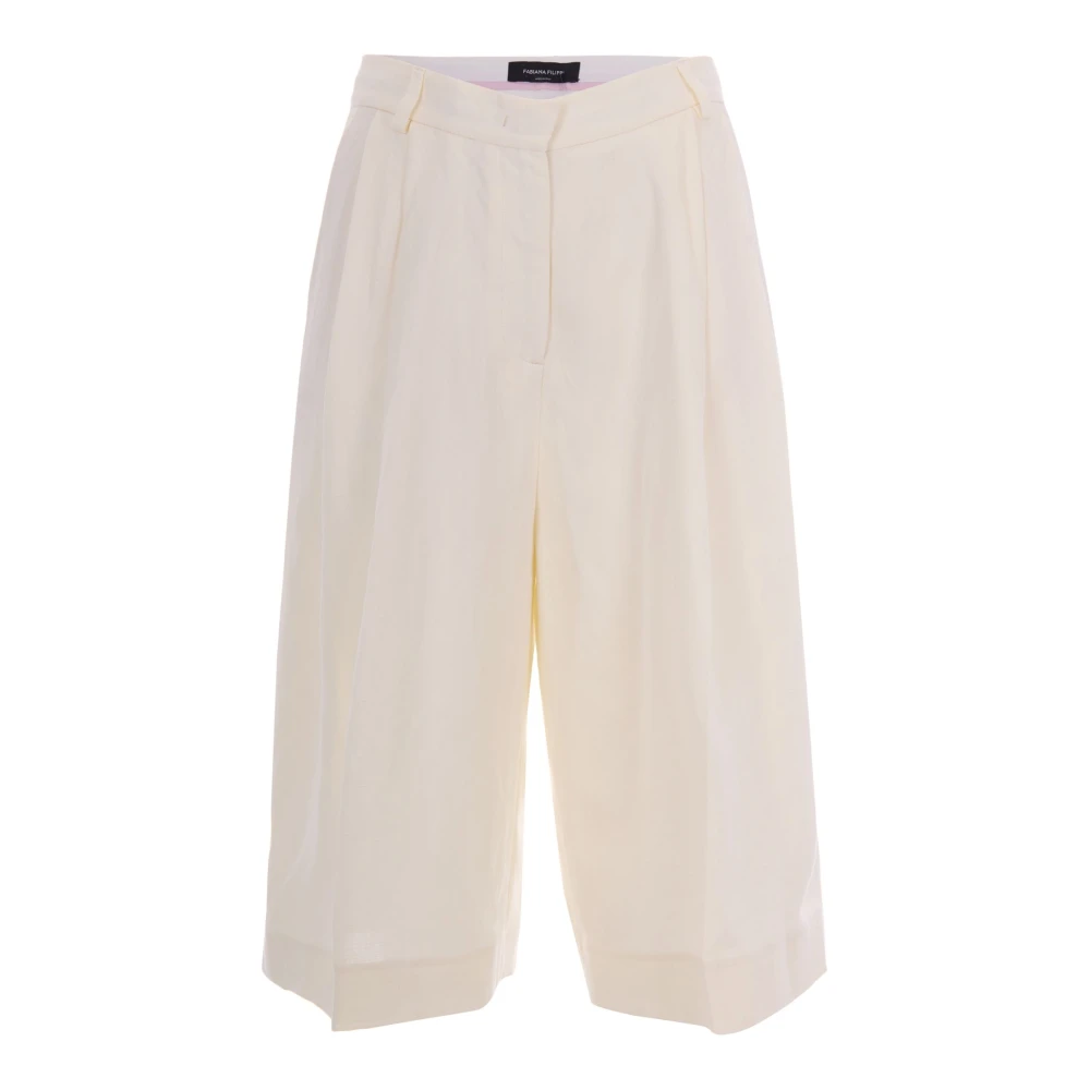 Fabiana Filippi Damen Beige Hosen, Sgröße: