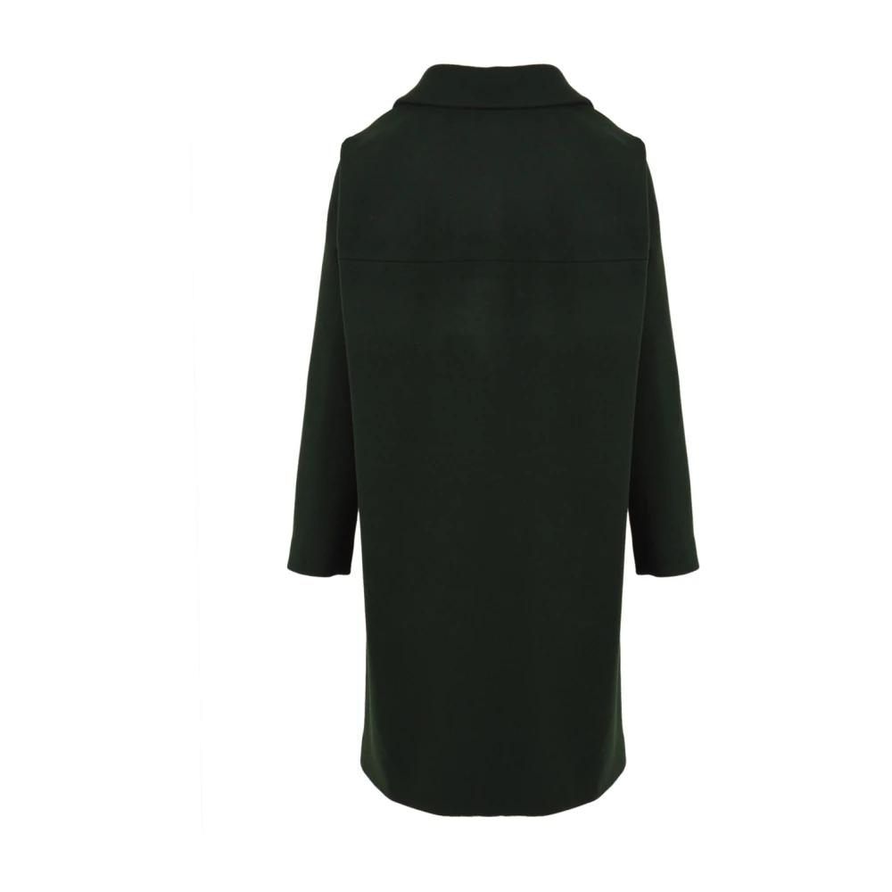 Aspesi Enkelrijige jas Green Dames