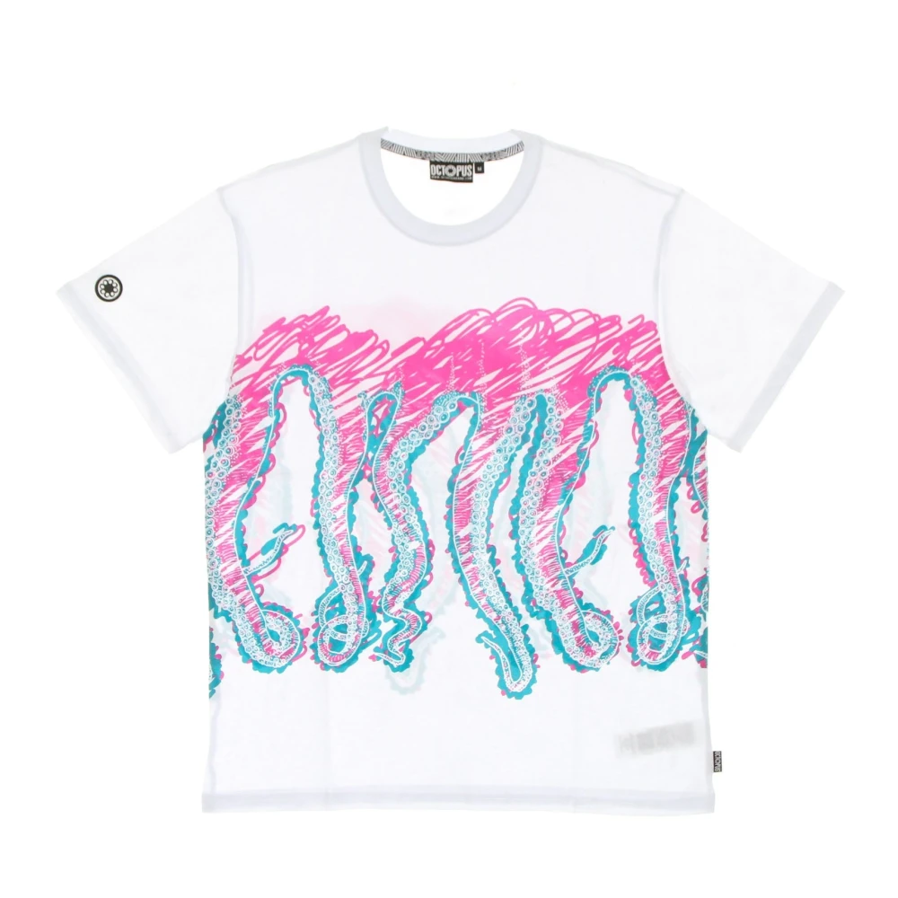 Octopus Draft Tee White Korte Mouw T-shirt Multicolor Heren