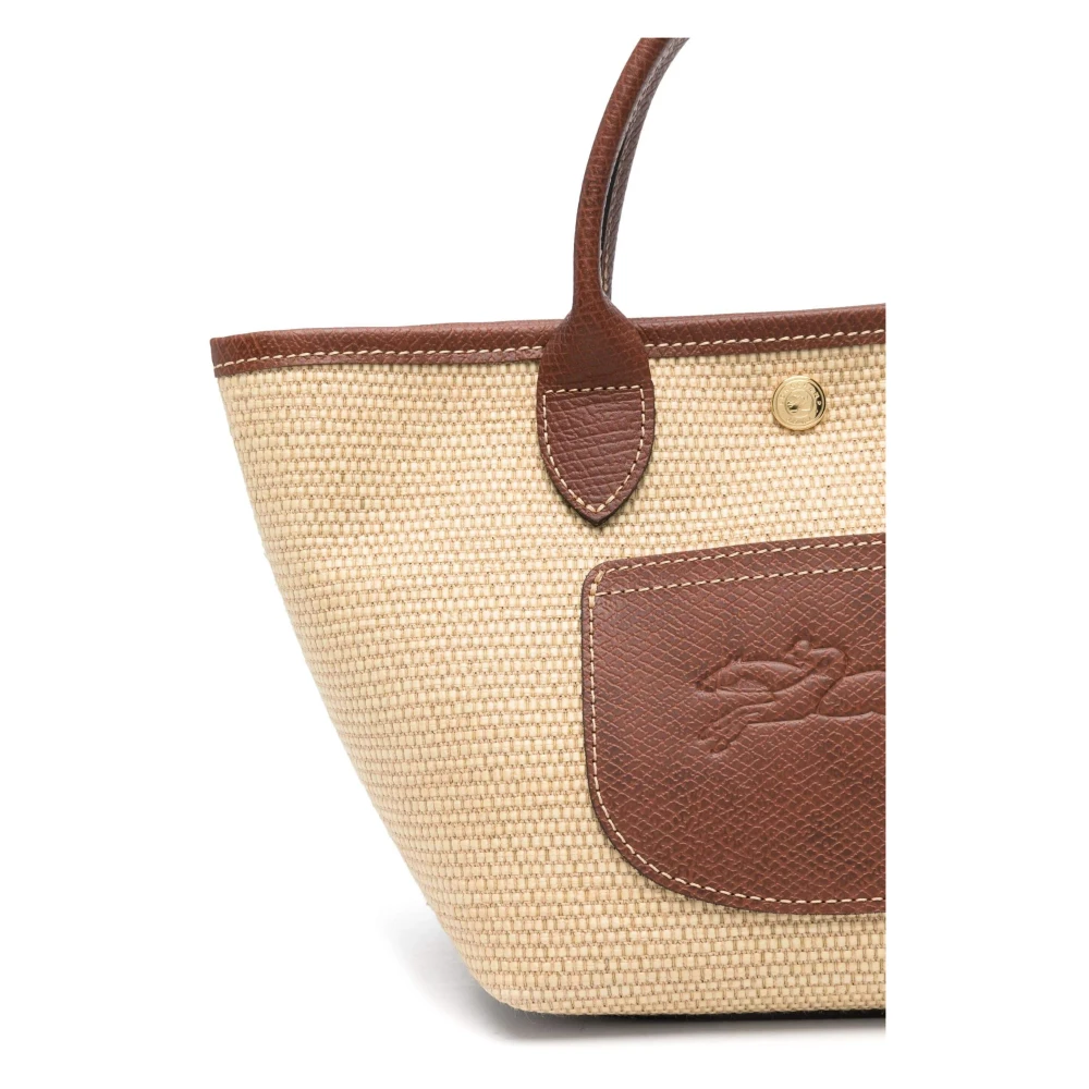 Longchamp Opvouwbare Mandtas in Bruin Beige Dames