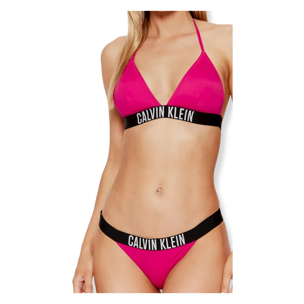 Calvin Klein Stijlvolle Bikini`s voor Vrouwen Pink Dames