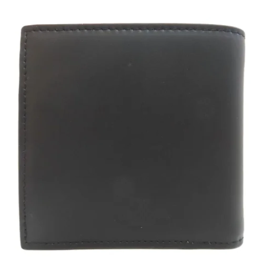 Valentino Vintage Pre-owned Leather wallets Black Dames