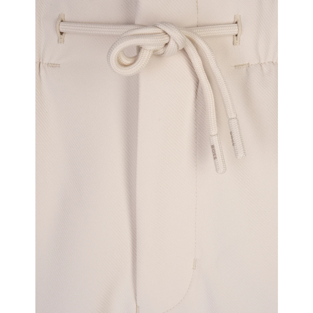 Hugo Boss Bruine Taps Toelopende Broek met Zakken Brown Heren
