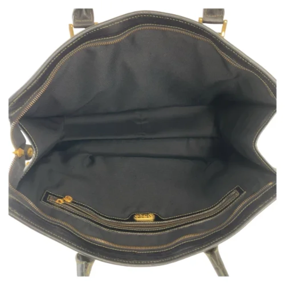 Fendi Vintage Pre-owned Canvas handbags Brown Dames