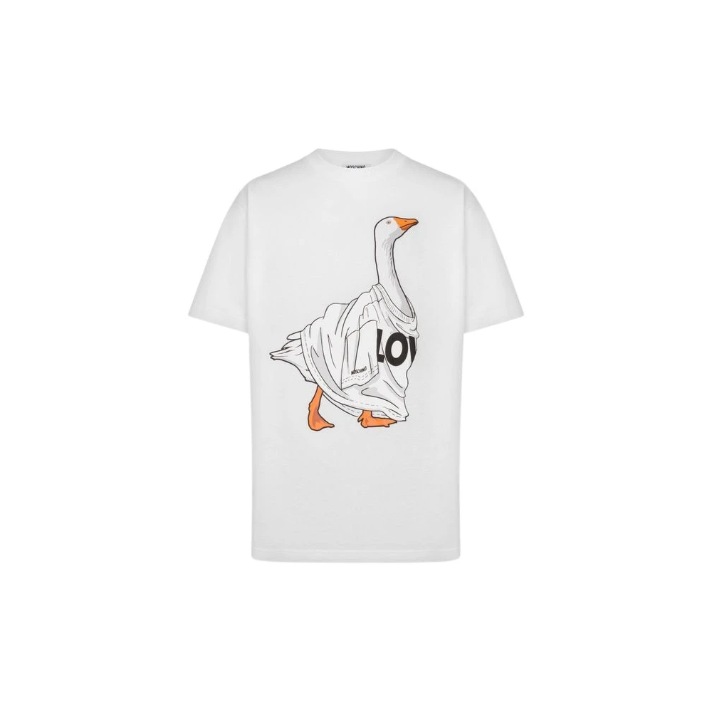 Moschino Unisex Vit Goose Jersey T-Shirt