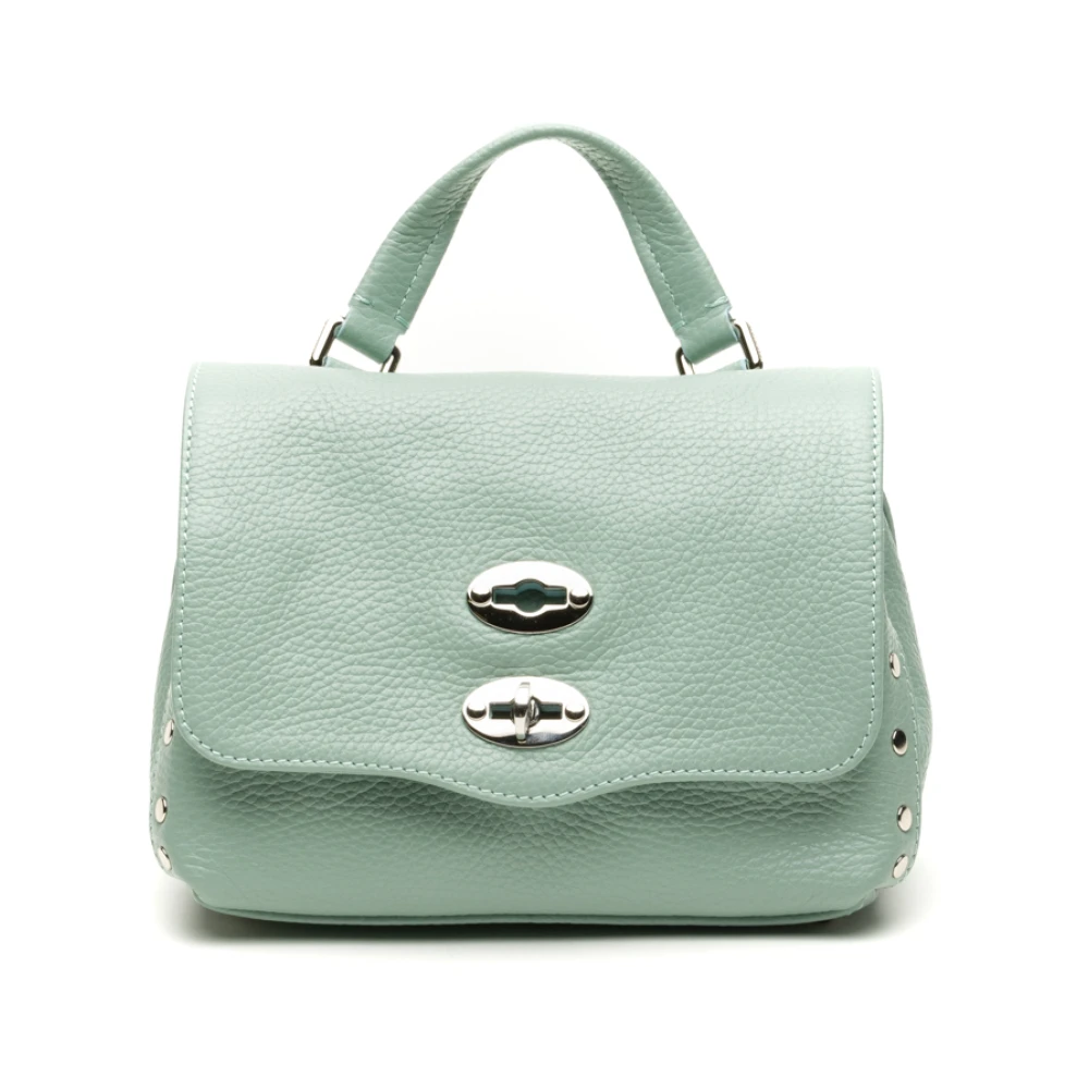 Zanellato Klassieke Zachte Schoudertas Green Dames