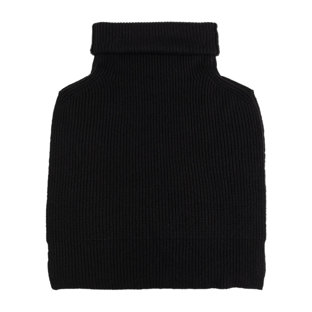 Yves Salomon Wollen snood Black Dames