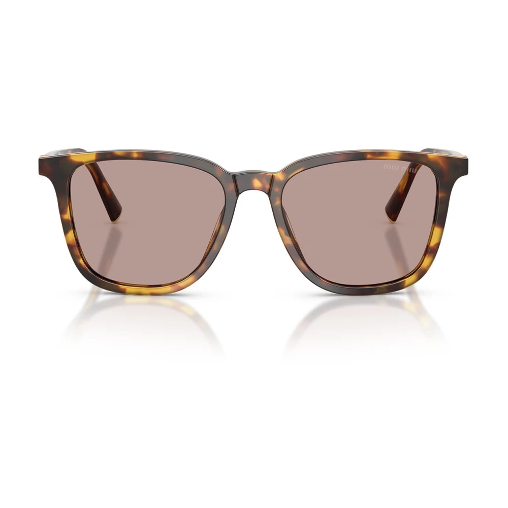 Miu Miu Unisex Brown Mub03s Sunglasses - Sunglasses - 53 Mm - Accessories