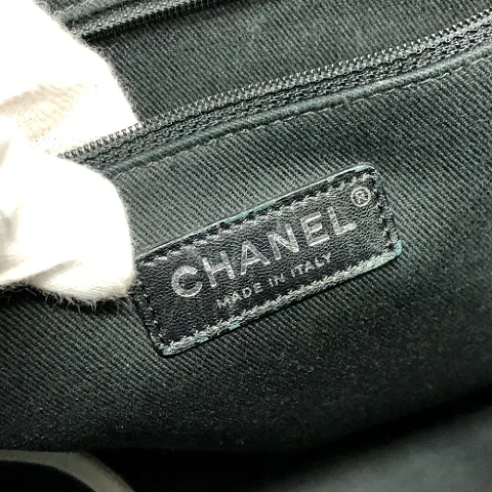 Chanel Vintage Pre-owned Fabric chanel-bags Black Dames