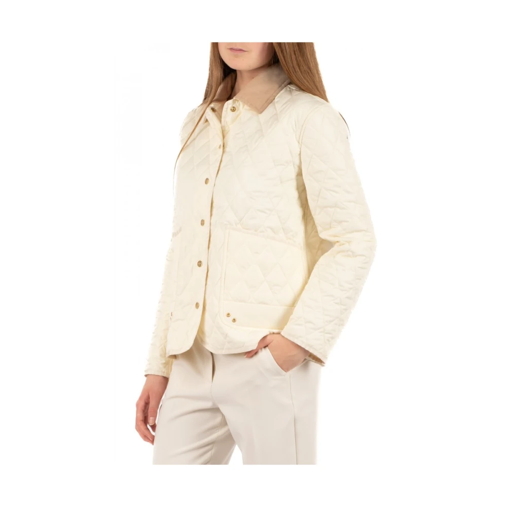 Fay Stijlvolle Blouson Jas Beige Dames
