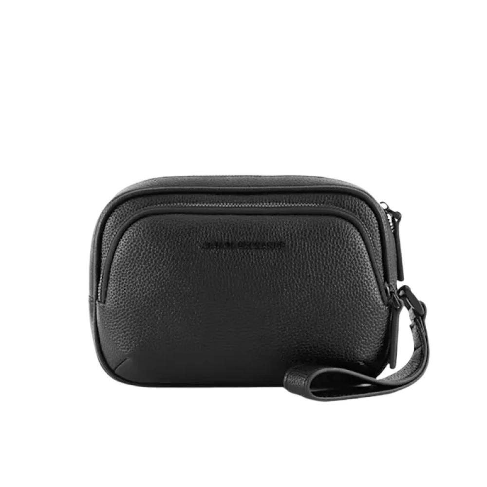 Armani Exchange Uomo Nero Borse, Taglia Unica, New,