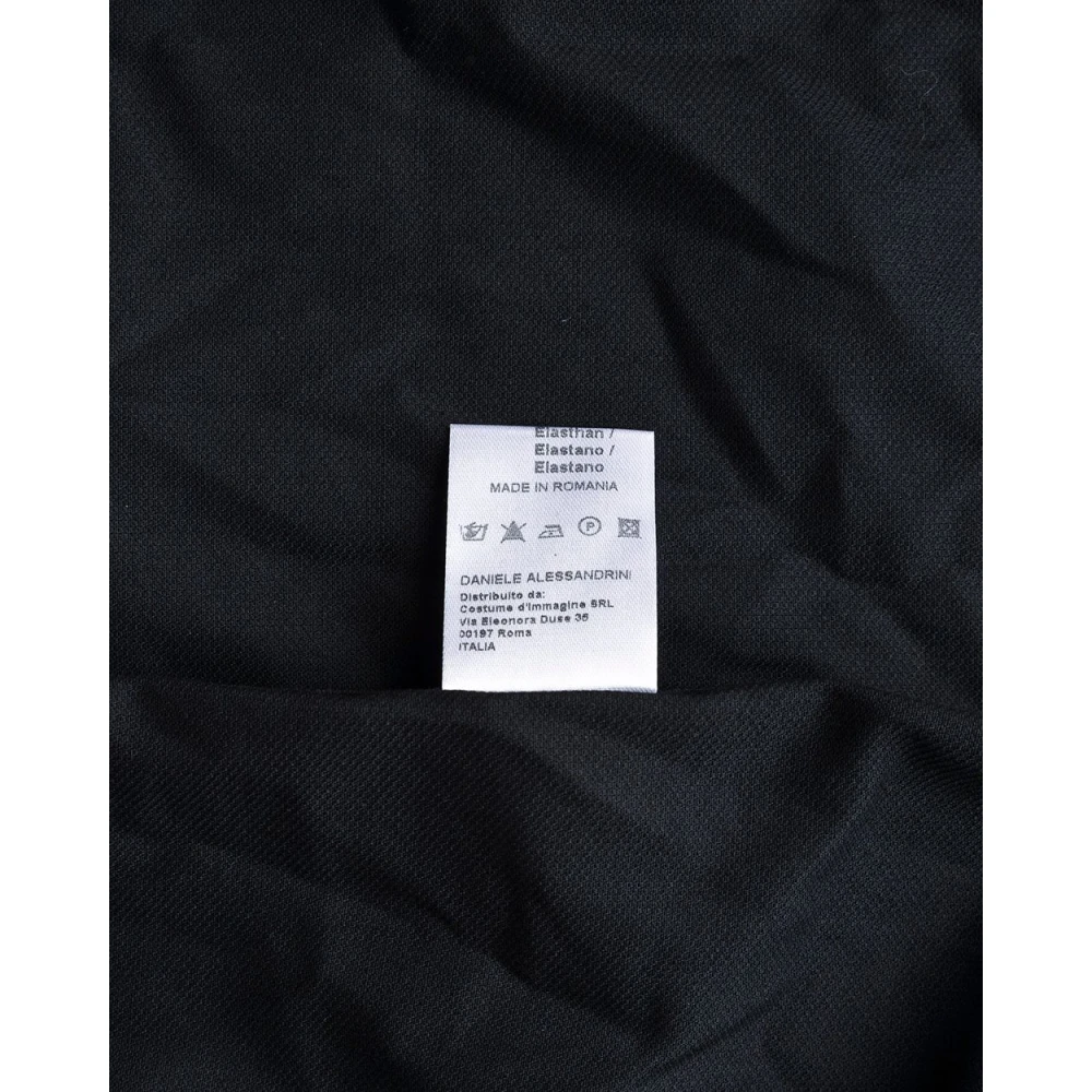 Daniele Alessandrini Casual Button-Up Overhemd Black Heren